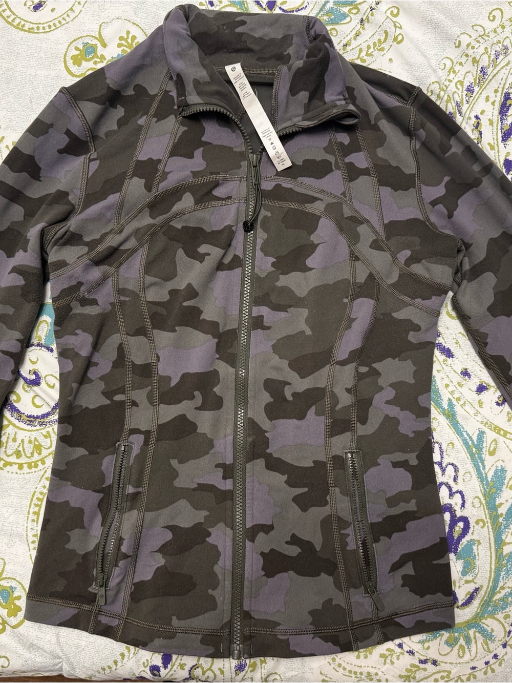 Lululemon Camo Zip-Up Define Jacket
